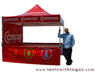 10 x 10 Pop Up Tent - Comcast